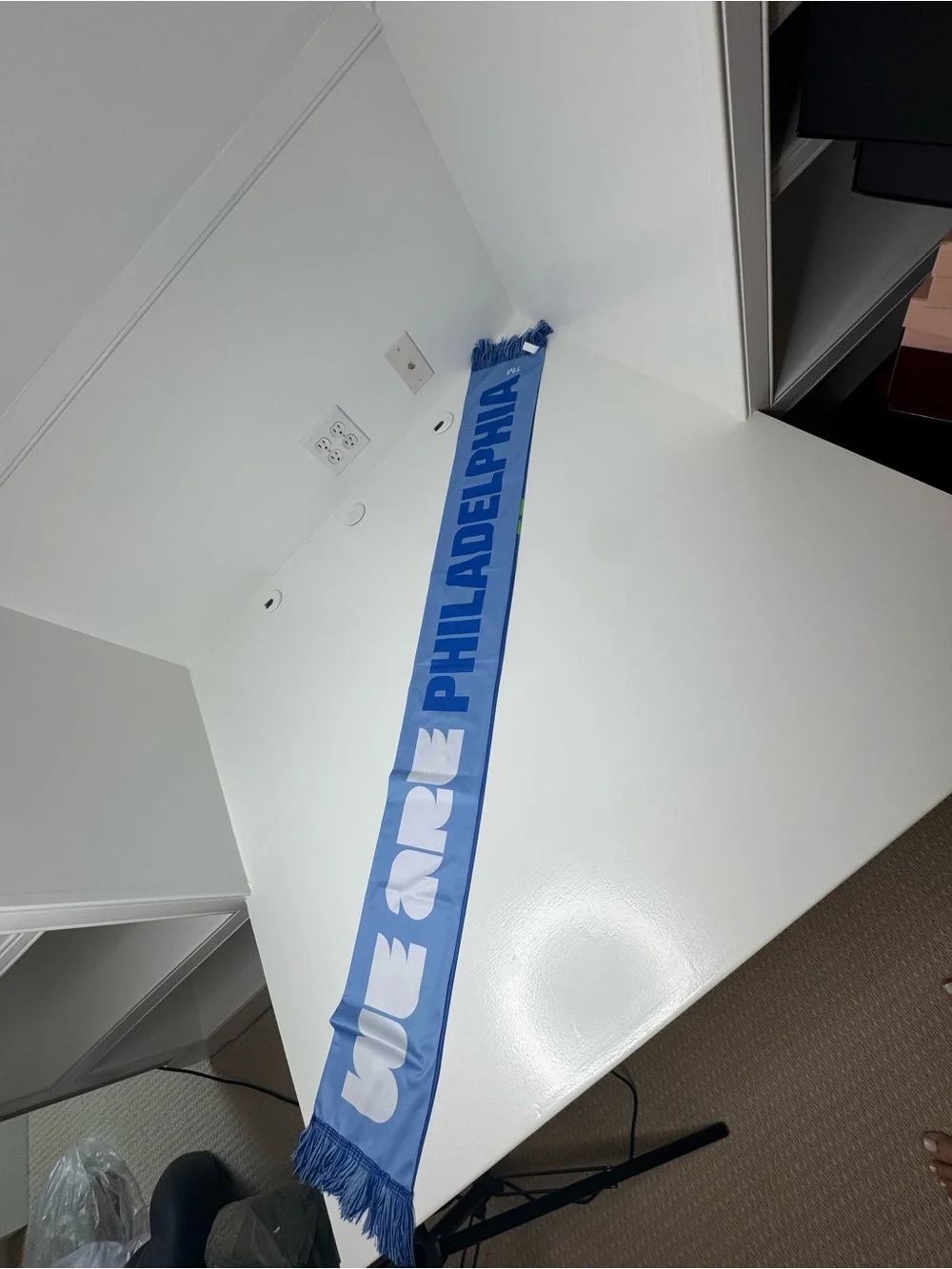 FIFA Philadelphia Blue & Lime Fan Scarf